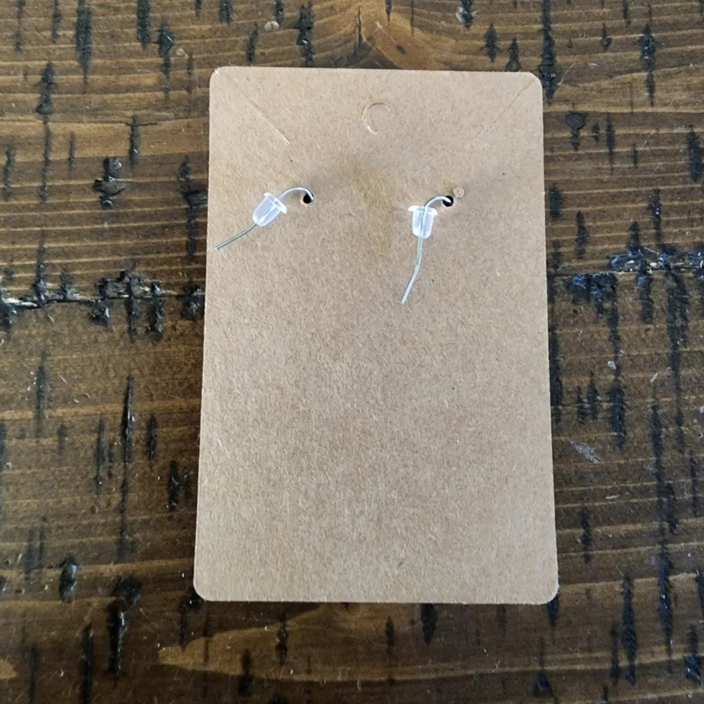 White Ghost Lace Earrings-Halloween Lace Hypoallergenic Earrings